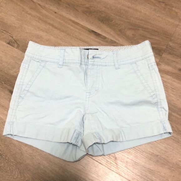 Juniors Aeropostale Light Blue Shorts Size 000 - Picture 1 of 5